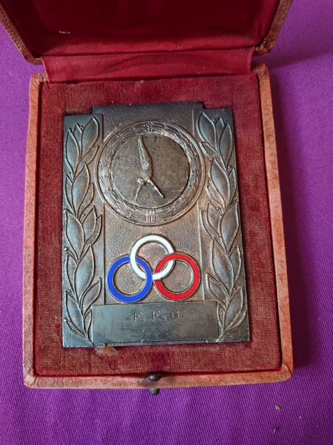 Médaille Couleur Gymnastique - NA15 : 70mm livrée avec ruban