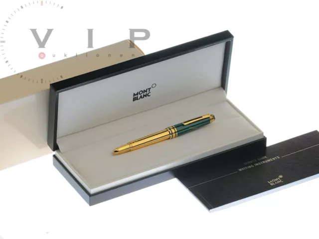 Montblanc Special Edition 2006 W.a.mozart Malachite Fountain Pen Stylo Plume