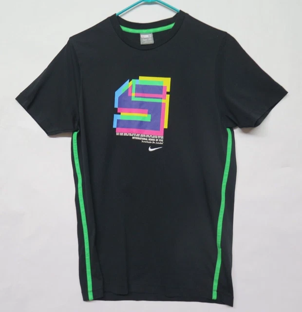 NIKE International House Of Five Futebol Soccer Revolution M Shirt Rare Brazil