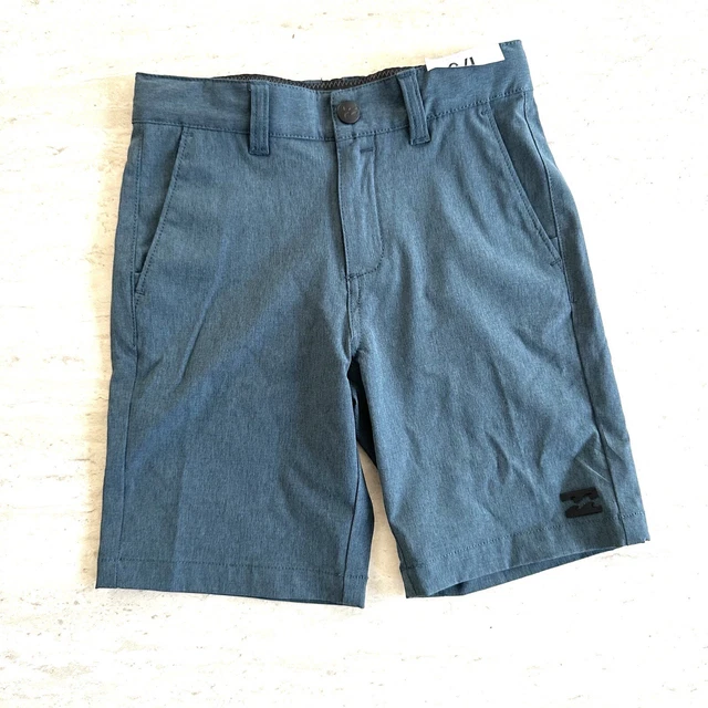New Billabong Boys Crossfire Submersibles Shorts Size 6 Dark teal blue