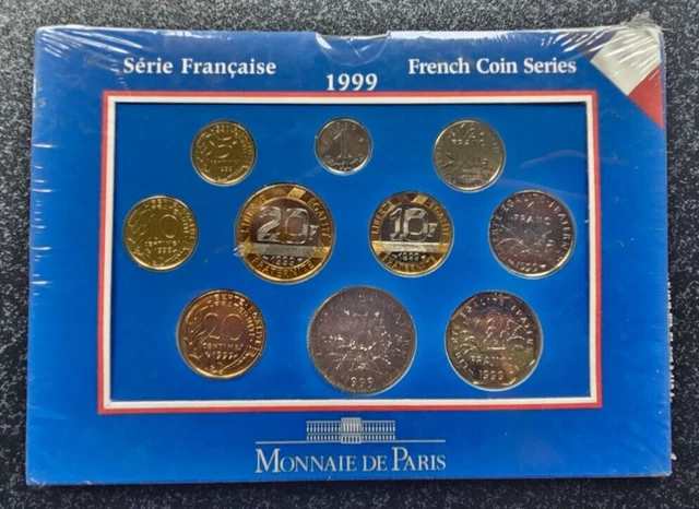 Pièce France Coffret 3 Monnaies françaises de 5 francs - 2000 ans de monnaies françaises - 2000