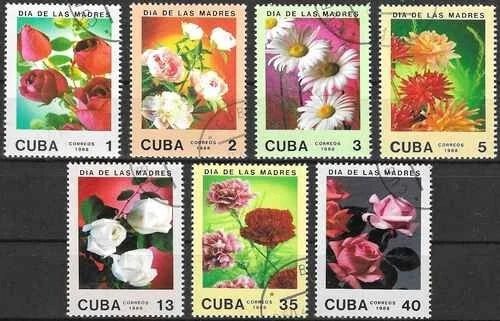 Timbres Flore 2833/2839 o (71938EQ)