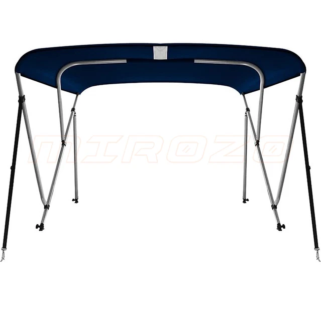 3 Bow 67"-72"W Bimini Top Boat Cover Moisture Barrier Prevents Mildew 6FT