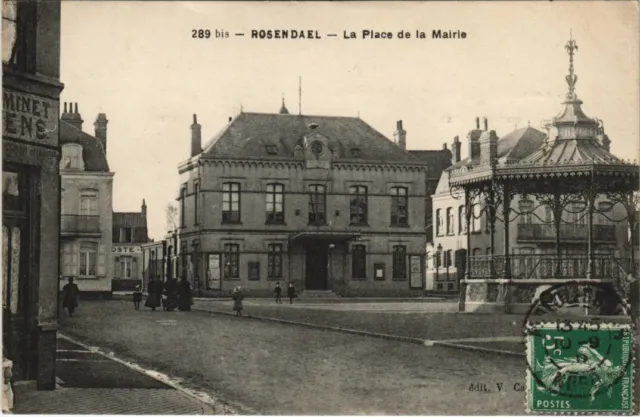 CPA ROSENAEL - La Place de la Mairie (141538)