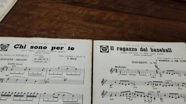 SPARTITI MUSICALI VINTAGE Per Pianoforte E Tastiere Lotto 95 Pezzi Ediz. Ricordi EUR 142,50 - Foto 5