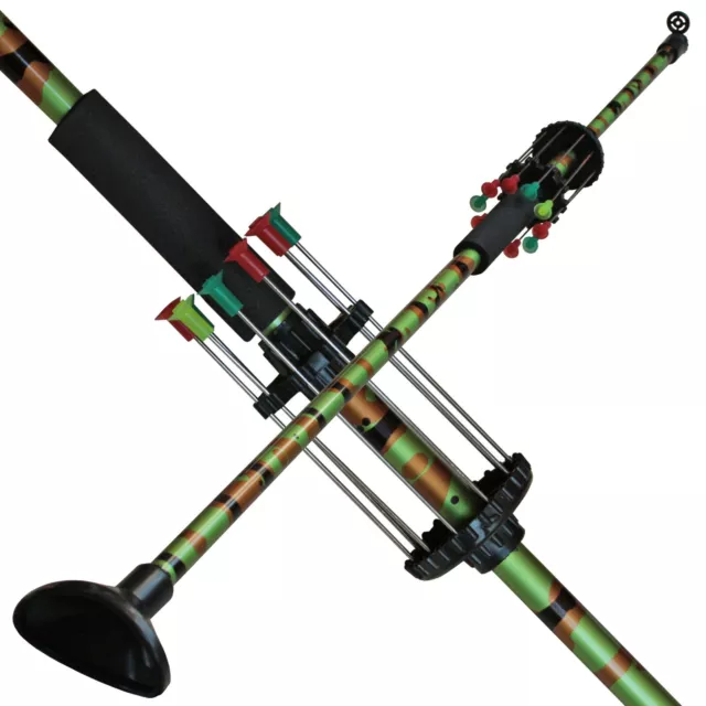 Fox Outdoor Aluminium Blasrohr-Set einteilig 76 cm inkl. Zubehör mehrfarbig