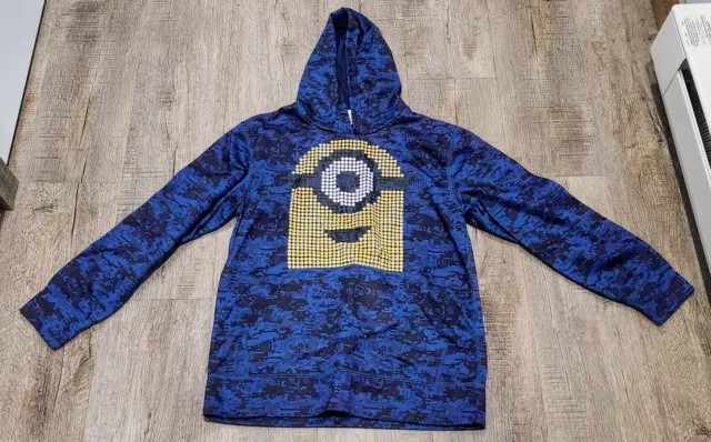 Youth XL Despicable Me Minions Hooded Sweatshirt