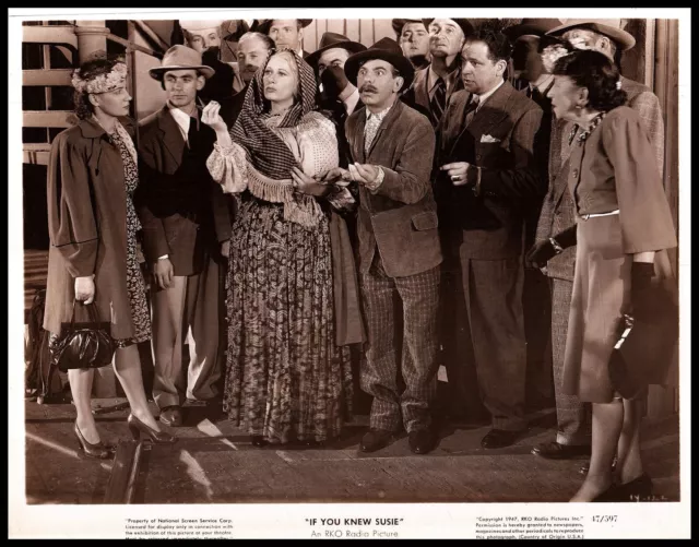 Joan Davis + Eddie Cantor in If You Knew Susie (1947) ORIGINAL PHOTO M 193