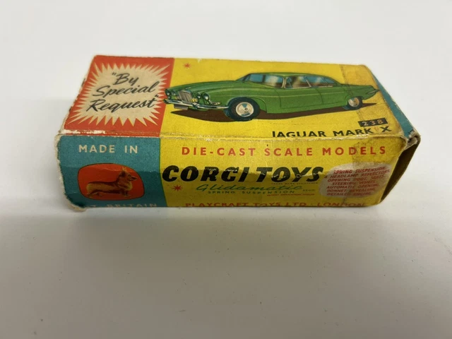corgi toys , jaguar mark x saloon rf:238. - Comprar Coches a Escala 1