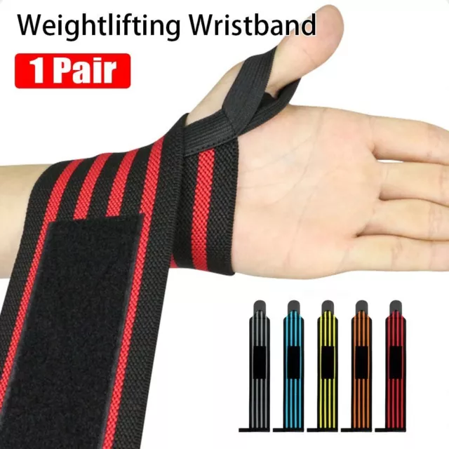 1 Pair Gym Training Weightlifting Wristband Wrist Wraps  Strength Training