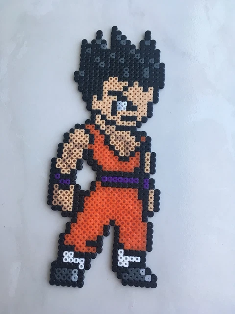 pixel-art-perles-a-repasser-dragon-ball-yamcha-eur-5-00-picclick-it