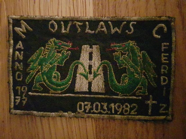 Toppa Mc Biker Rocker patch