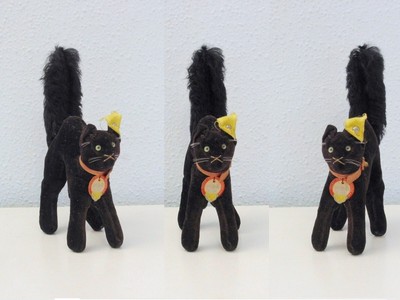 steiff black cat