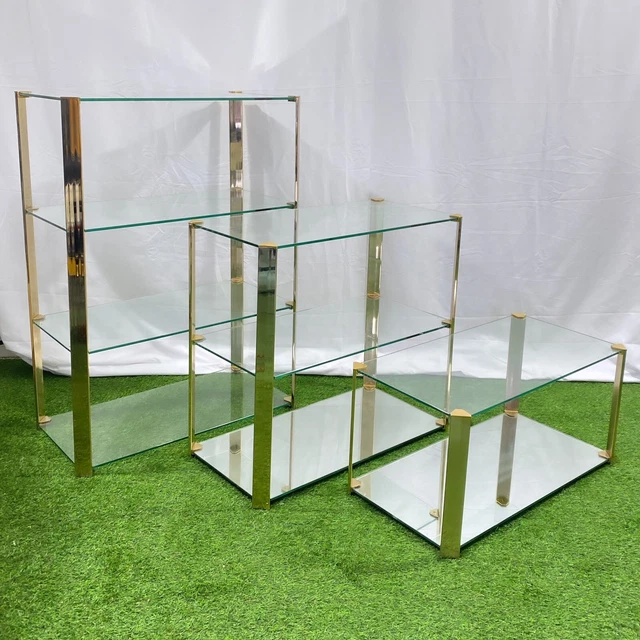 Gallotti & Radice Tria Vetrine Hollywood Regency Design 1970’s
