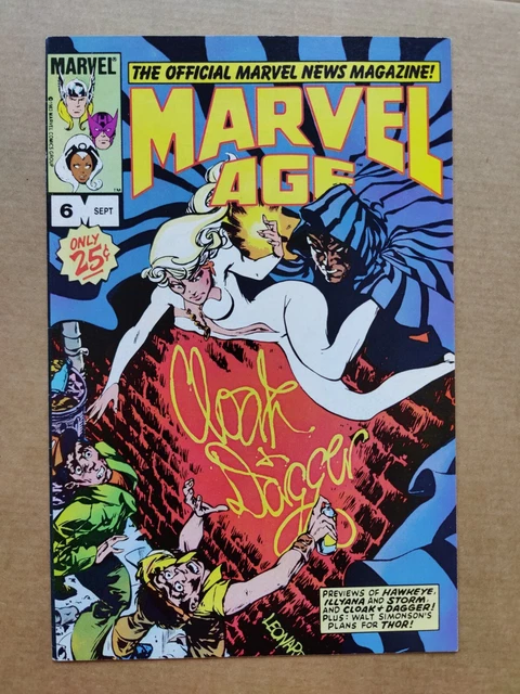 Marvel Age # 6 VF+ 1st Beta Ray Bill Peter Porker Spectacular Spider-Ham Preview