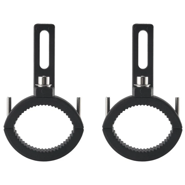 2 PZ Staffa di Montaggio Universale per Faro da Moto 50-60Mm Supporto per F D1H7