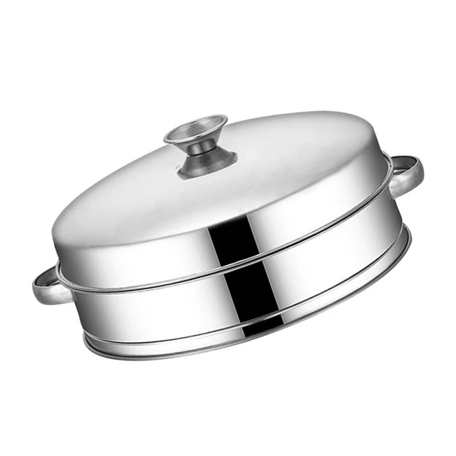 Anneau De Cuisson Vapeur Inox - Support Adaptable Pour Wok Et Cuiseur à Riz - 26 Cm - Nettoyage Facile