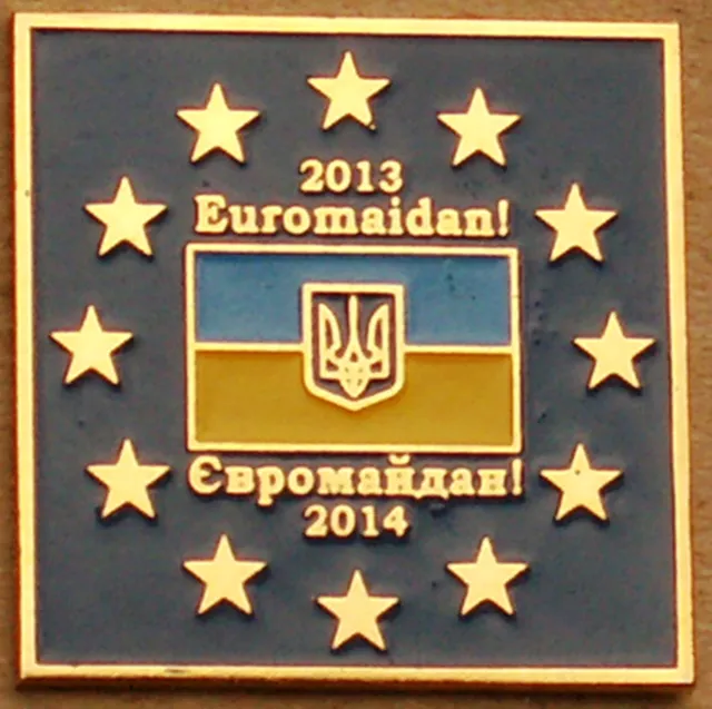 Ukrainian Pin Euromaidan 2013-2014
