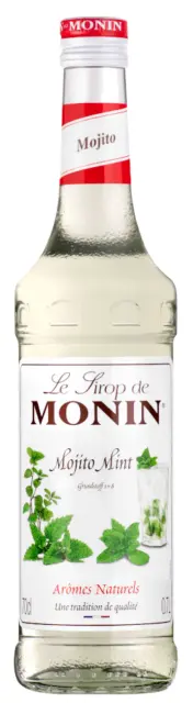 (14,17€/l) Le Sirop de Monin Mojito Mint Sirup 1:8 0,7l Flasche