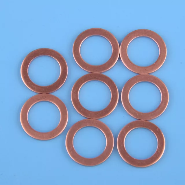 8pcs Crankcase Oil Drain Plug Washer Gasket Fits For Polaris 2002-2019 5812232