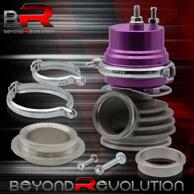 Purple External V-Band 50mm Mount Turbo Charger Header Manifold Bypass