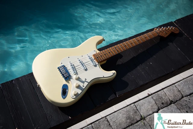 Fender USA Yngwie Malmsteen 1989 - White VINTAGE 1989 FENDER